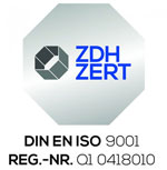Zertifizierung gem. DIN EN ISO 9001